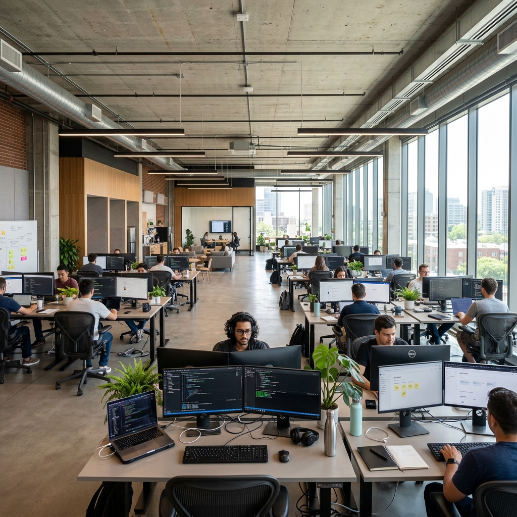 QA team delivering quality software testing